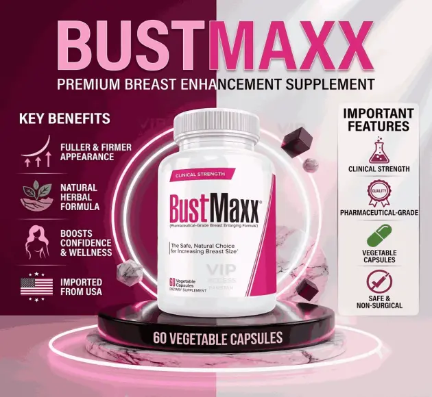 Bustmaxx Capsules Imported USA in Pakistan