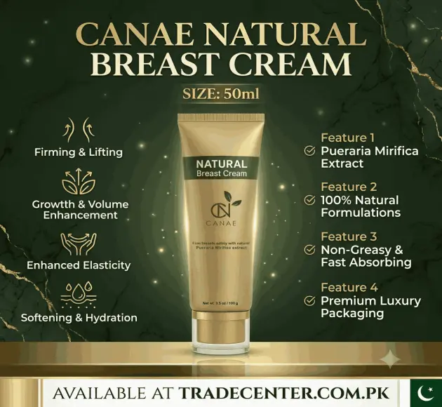 Canae Natural Breast Enlargement Cream In Pakistan