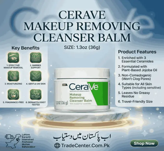 Cerave Makeup Removing Cleanser Balm In Pakistan