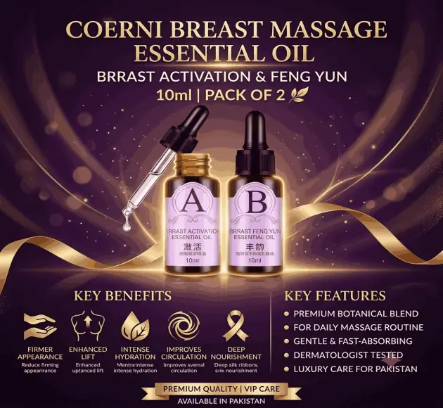 Coerni Breast Massage Essential Oil In Pakistan
