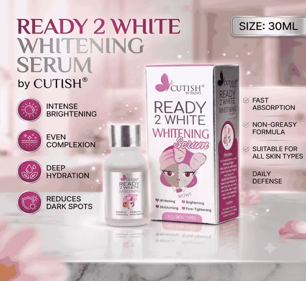 Cutish Ready 2 White Whitening Serum in Pakistan