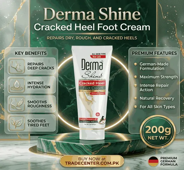 Derma Shine Cracked Heel Foot Cream in Pakistan