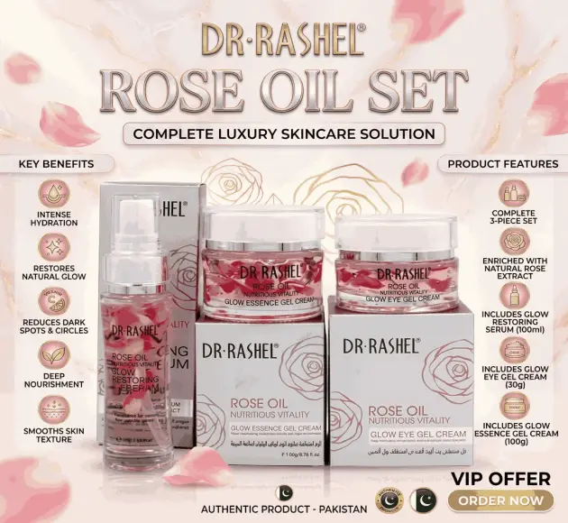 Dr Rashel Rose Oil Set In Pakistan