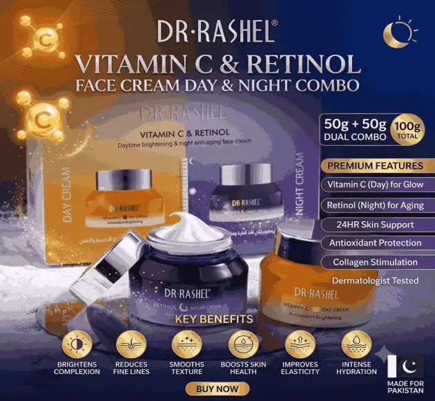 Dr Rashel Vitamin C Anti-Aging Face Cream In Pakistan