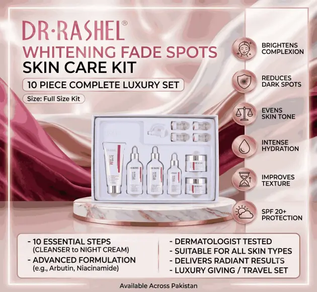 Dr Rashel Whitening Fade Set Of 10 In Pakistan