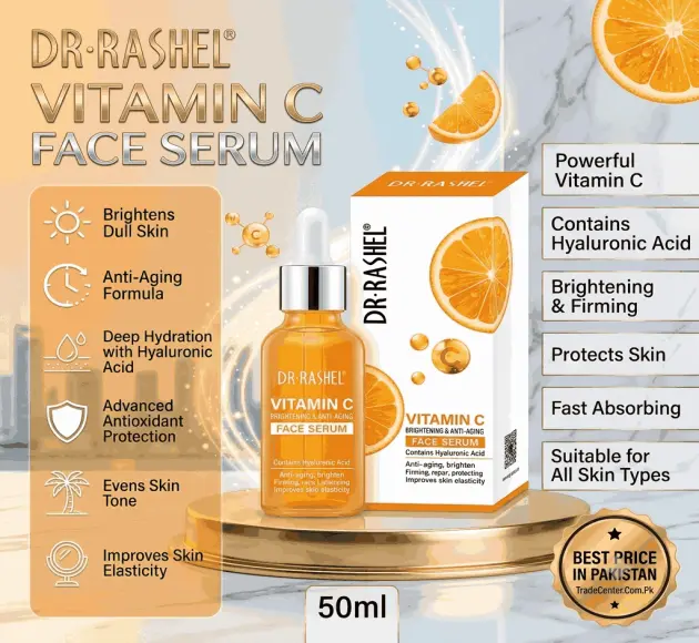 Dr.Rashel vitamin c Face Serum 50ml In Pakistan