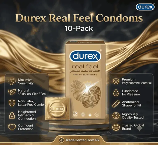 Durex Real Feel Condoms 10 Pack In Pakistan