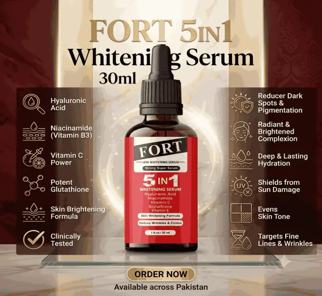 FORT 5IN1 Whitening Serum in Pakistan
