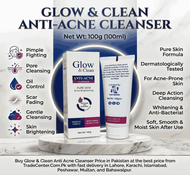 Glow & Clean Anti Acne Cleanser Price in Pakistan