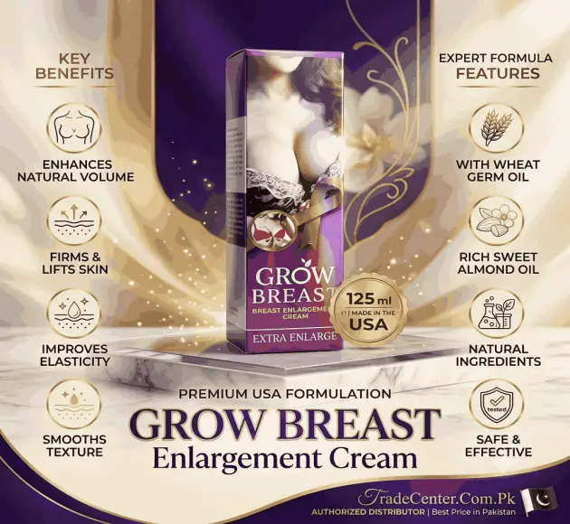 Grow Breast Enlargement Cream In Pakistan