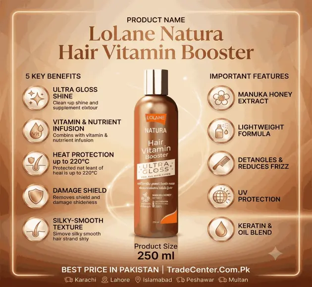 Lolane Natura Hair Vitamin Booster For All Hair Type In Pakistan