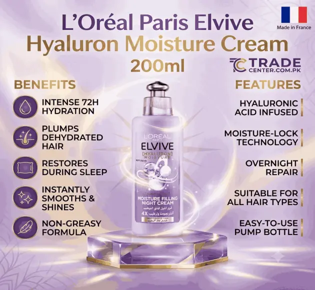 Loreal Paris Elvive Hyaluron Moisture Cream In Pakistan