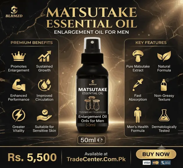Massage Oil Matsutake Essence Suitable For Massage In Pakistan