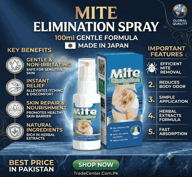 Mite Removal Relief Spray In Pakistan