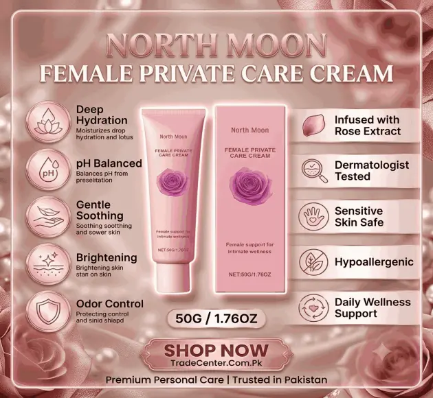 North Moon Female Private Care Cream In Pakistan