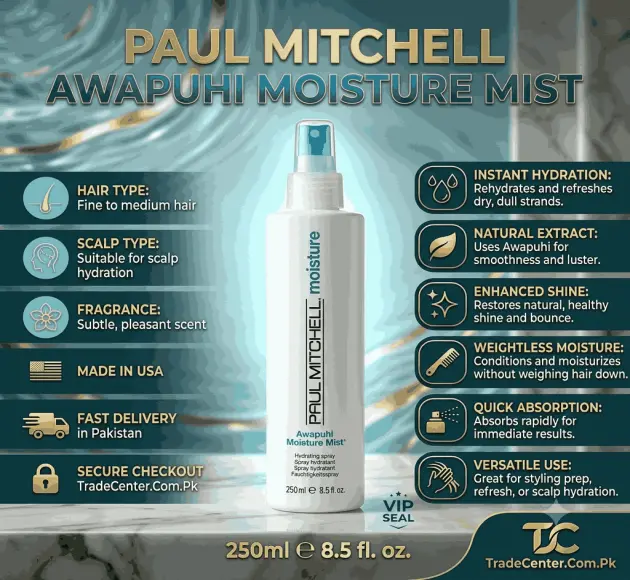 Paul Mitchell Awapuhi Moisture Mist Spray In Pakistan
