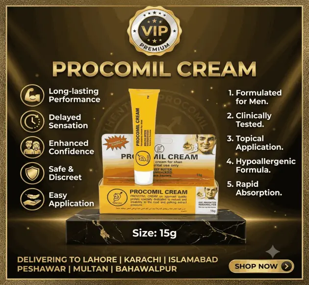 Procomil Cream For Men 15g in Pakistan