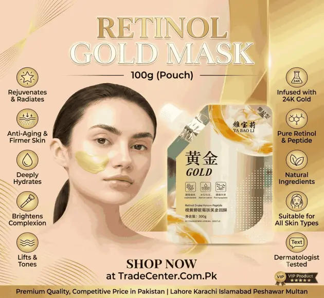 Retinol Gold Mask In Pakistan