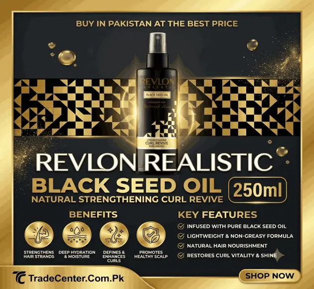 Revlon Black Seed Oil Natural Strengthening Curl Revive In Pakistan