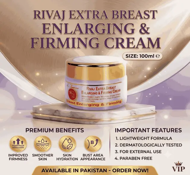 Rivaj Breast Enlarging & Firming Cream In Pakistan