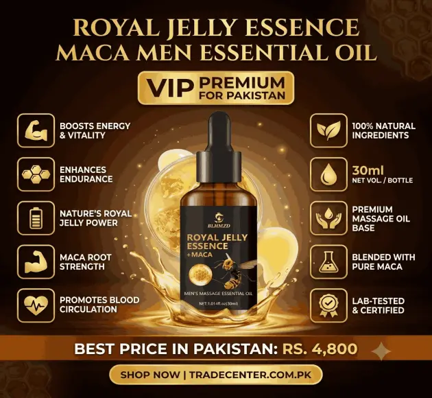 Royal Jelly Essence Maca Men Essential Oil In Pakistan