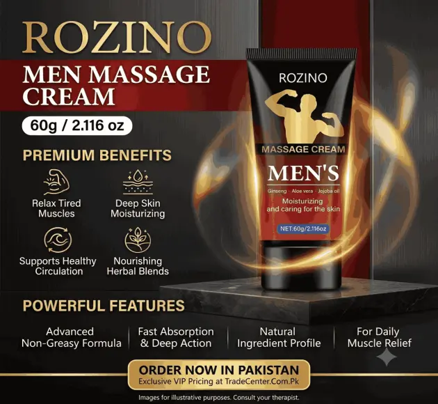 Rozino Men Massage Cream In Pakistan
