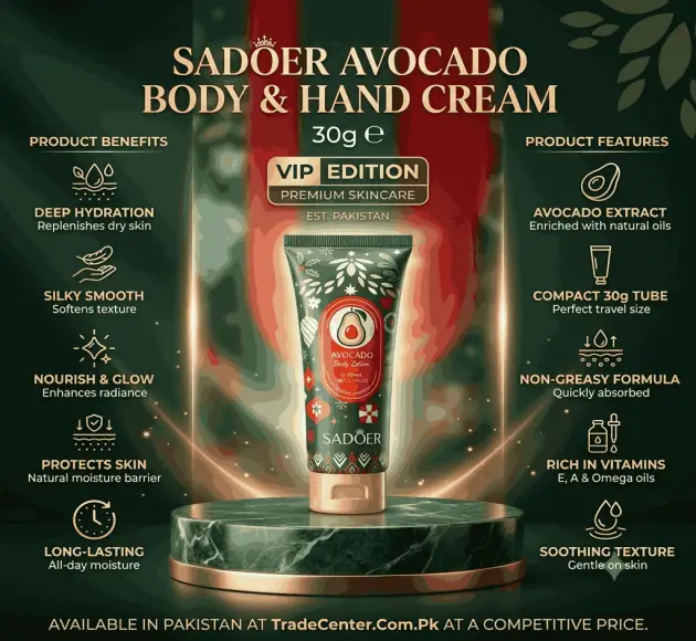 Sadoer Avocado Body & Hand Cream In Pakistan