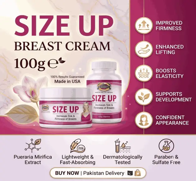 Size Up Breast Cream In Pakistan