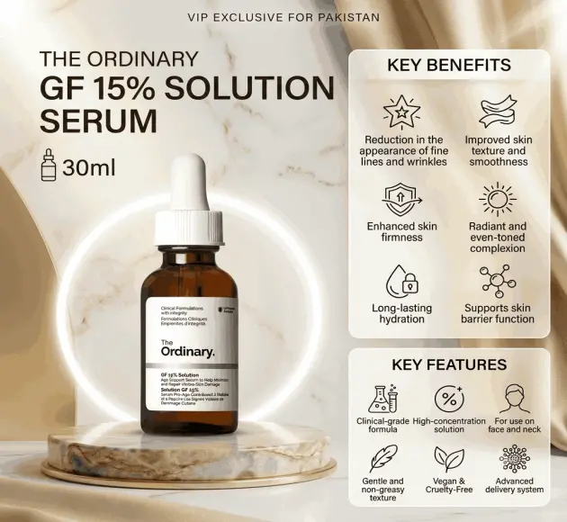 The Ordinary GF 15% Solution Serum 30ml in Pakistan