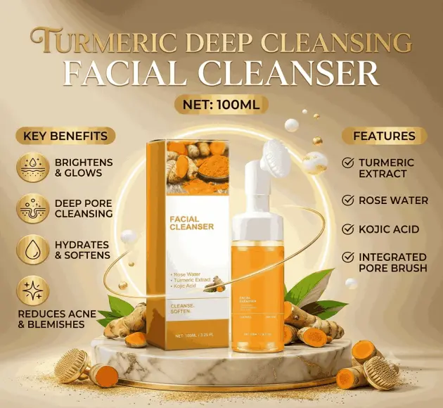 Turmeric Deep Cleansing Facial Cleanser In Pakistan