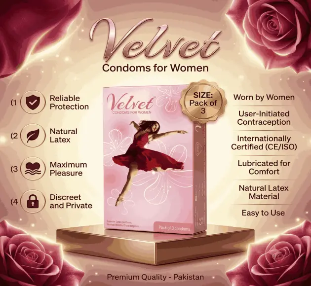 Velvet Female Condom In Pakistan