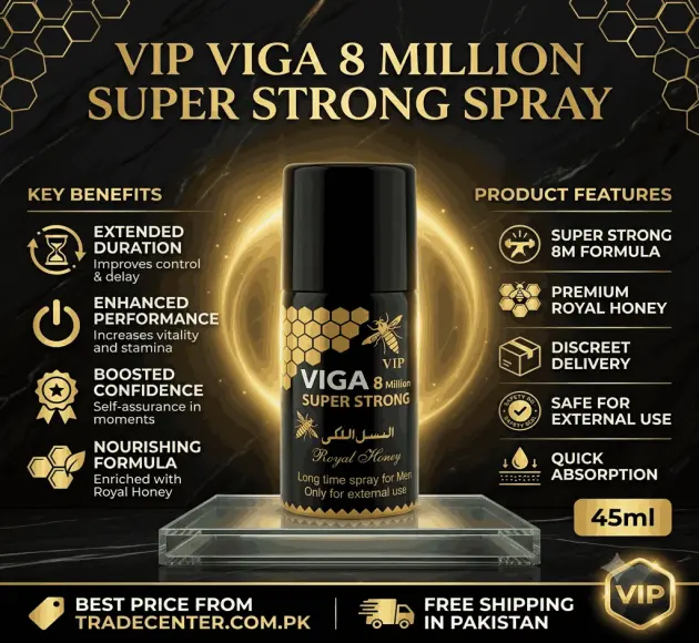Vip Viga 8 Million Super Strong Spray In Pakistan