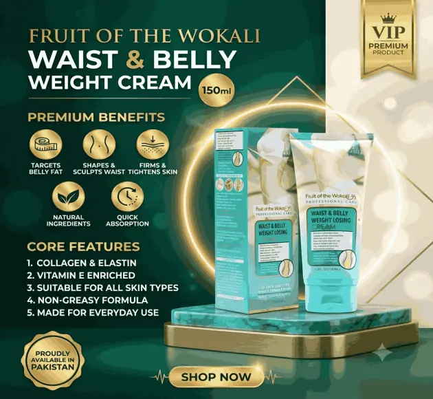 Waist and Belly Weight Losing Cream in Pakistan