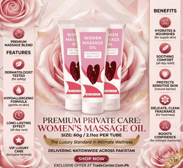 Women Massage Oil for Private Area Care In Pakistan