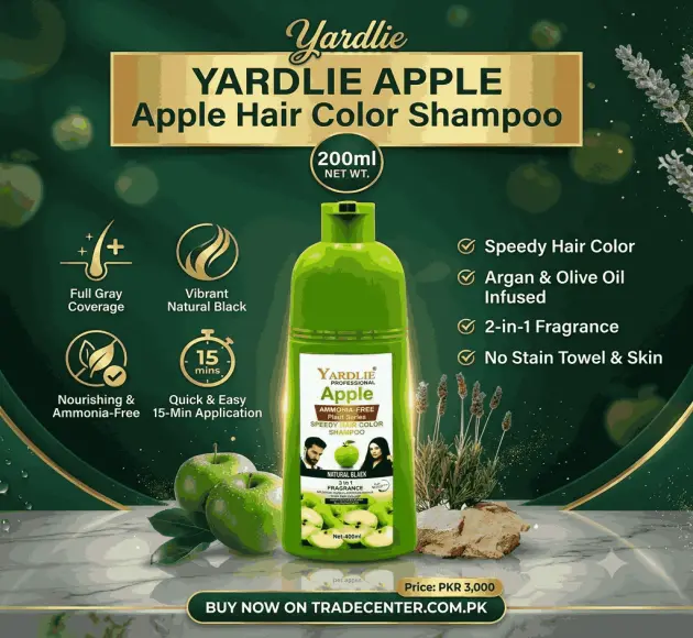 Yardlie Apple Hair Color Shampoo Price In Pakistan